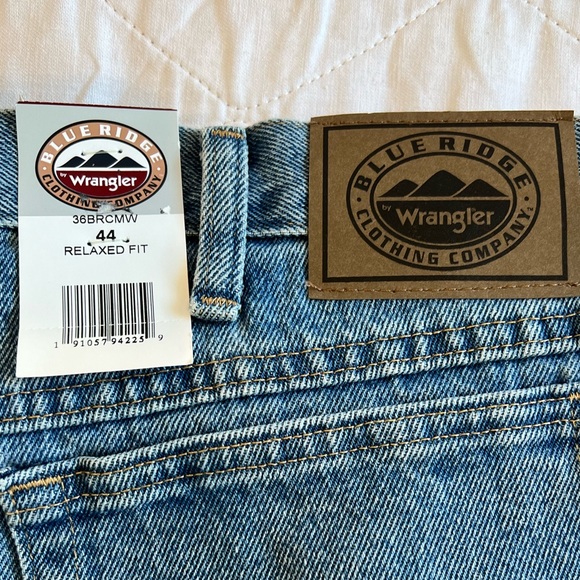 Blue Ridge Clothing Co. by Wrangler Men’s Jean Shorts Relaxed Fit 🩳 Sz44 NWT - Picture 4 of 8
